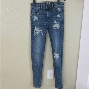 American Eagle Outfitters Distressed Denim Jeggings
